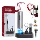 Saca-rolhas Elétrico Para Vinho Base E Recarregável Por Usb Saca-rolhas Elétrico Para Vinho Base E Recarregável Por Usb