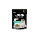 Sache alimentar para gatos golden gourmet / gatos adultos castrados frango
