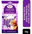 Sachê Atum E Salmão Para Gatos Buona 6x4 56g