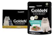 Sachê GoldeN Para Gatos Castrados Sabor Frango & Arroz - 70g