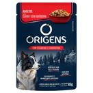 Sachê Origens Premium Especial para Cães Adultos Sabor Carne Com Abóbora 85g