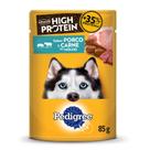 Sachê para Cães Adultos Pedigree Porco e Carne ao Molho 85g