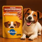 Sachê Pedigree Cordeiro 100g Ração Úmida para Cães Adultos
