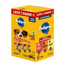 Sachê Pedigree Sortido Carne, Cordeiro e Frango para Cães Adultos Pequenos 500g