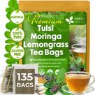 Sachês de Chá FRESHDRINKUS Tulsi, Moringa e Capim-limão 135 un.