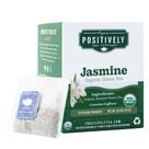 Sachês de Chá Verde Orgânico com Jasmim Organic Positively Tea, 20 unidades