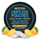 Sachês nootrópicos MOTION sabor manga 20 unidades