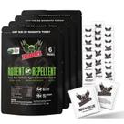 Sachês repelentes para ratos BugBarrier Peppermint, pacote com 24