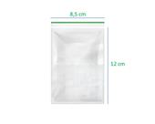 Saco 8,5x12cm Fecho Zip Transparente Vabene Com 500 Unidades