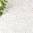 Saco a granel White Pebbles de 8,16 kg para jardim de cascalho de aquário Saco a granel White Pebbles de 8,16 kg para jardim de cascalho de aquário