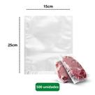 Saco a Vácuo 15X25cm com 0,12 micras 500un