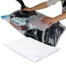 Saco A Vácuo Para Roupas Tamanho G 70x100cm Porta Edredom Cobertor Toalhas Organizador Mala de Viagem Saco A Vácuo Para Roupas Tamanho G 70x100cm Porta Edredom Cobertor Toalhas Organizador Mala de Viagem