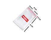 Saco Adesivado 4x4 Transparente Cromus C/ 500 Unidades