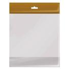 Saco Adesivado com furo Ouro - 22x30 cm - 100 unidades - Cromus - Rizzo