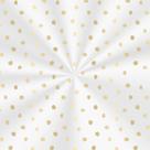 Saco Adesivado Decorado com Aba - Dots Ouro - 100 unidades - Cromus - Rizzo