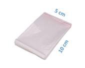 Saco Adesivado Plastico Transparente 5x10 C/1.000un
