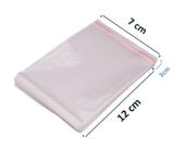 Saco Adesivado Plastico Transparente 7x12 C/ 200 Unidades