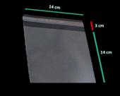 Saco Adesivado Plástico Transparente Vabene 14x14+3cm 100 Unidades Saco Adesivado Plástico Transparente Vabene 14x14+3cm 100 Unidades