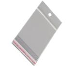 Saco Adesivado Transparente Com Solapa 7x16 Com 1.000 Unidades