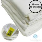 Saco Alvejado especial 45cm x 65cm kit com 10
