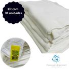 Saco Alvejado especial 45cm x 65cm Kit com 30 unidades