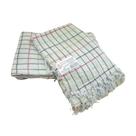 Saco Alvejado Quadriculado Dona Sinhá 43x68cm 110g com 6 unidades