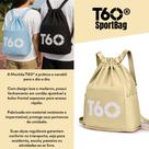 Saco Bag T60 Palha Compacta Academia Praia Corrida Natação Saco Bag T60 Palha Compacta Academia Praia Corrida Natação