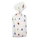 Saco Celofane Estrelas Coloridas 7cm x 25cm - 50 Unidades