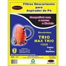 Saco compatível electrolux trio/max trio-kit c/2pcts(6unids)