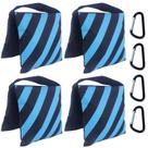 Saco de areia ABCCANOPY Photography para suporte de vídeo, 4 pacotes, azul