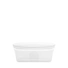 Saco de armazenamento de alimentos Zip Top Snack 118 ml Silicone Frost