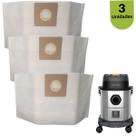 Saco de Aspirador Electrolux GT12L Inox 3Unid Limpeza Rapida