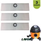 Saco de aspirador Lavor Compact Eco 12 litros 3 un Linha Pro