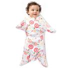 Saco de bebê Sleeping Baby com zíper e zíper Pretty Poppy Saco de bebê Sleeping Baby com zíper e zíper Pretty Poppy