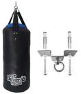 Saco de Boxe Cheio 60 cm Profissional + Suporte Para Saco Pancada - Suporte para Teto