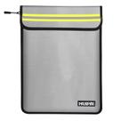 Saco de documentos monetários impermeável à prova de fogo MUBYE Grey 38x28cm Saco de documentos monetários impermeável à prova de fogo MUBYE Grey 38x28cm