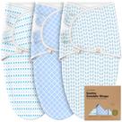 Saco de Dormir Bebê KeaBabies Organic - Pacote com 3 Unidades (0-3 Meses) Saco de Dormir Bebê KeaBabies Organic - Pacote com 3 Unidades (0-3 Meses)