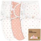 Saco de Dormir Bebê KeaBabies Organic - Pacote com 3 Unidades (0-3 Meses)