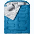 Saco de Dormir DOBLE MEREZA para Adultos con Almohada Talla XL
