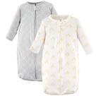 Saco de dormir Hudson Baby Cotton de manga comprida 0-3 meses de pato