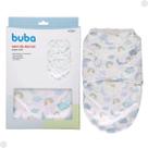 Saco de Dormir Infantil P/ Bebês Soft C/ Estampa Azul 18801 - Buba Saco de Dormir Infantil P/ Bebês Soft C/ Estampa Azul 18801 - Buba