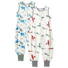 Saco de dormir infantil Totaha 3T 0.5 TOG Soft, pacote com 2