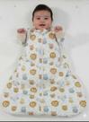 Saco de dormir inverno bebê dupla face com manga M