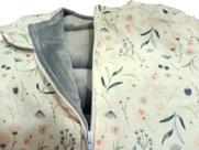 Saco De Dormir Inverno Bebê Gg -1 A 2 Anos Dupla Face 3 Cama - Malubaby