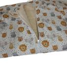 Saco De Dormir Inverno Bebê Gg Dupla Face Manga Longa 3 Cama - Malubaby
