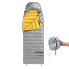 Saco de Dormir Naturehike Ultraligero de Plumas 3-4 Estaciones Gris