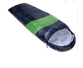 Saco de Dormir Nautika Viper 5º A 12º Preto e Verde