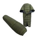Saco de Dormir Onewind para Camping Ultraligero Ponible Verde OD