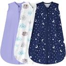Saco de dormir para bebês BSTOPPT, pacote com 3 unidades, 12-18 meses de algodão rayon