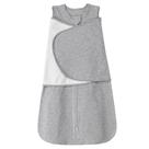 Saco de dormir para bebês ZIGJOY Swaddle 1.0 TOG 100% algodão cinza Saco de dormir para bebês ZIGJOY Swaddle 1.0 TOG 100% algodão cinza
